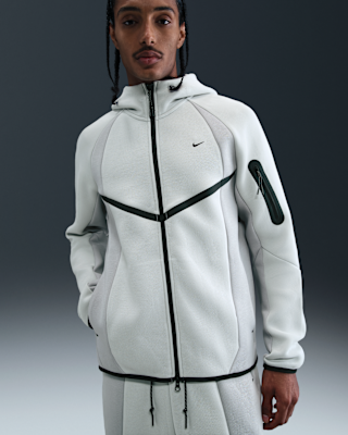 Nike ジャージ ホワイト テックフリースリッパーサイクロトン Chaqueta Windrunner con tecnología Nike Tech de tejido Fleece con